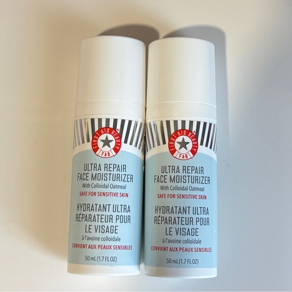 First Aid Beauty Ultra Repair Face Moisturizer - Lot of 2